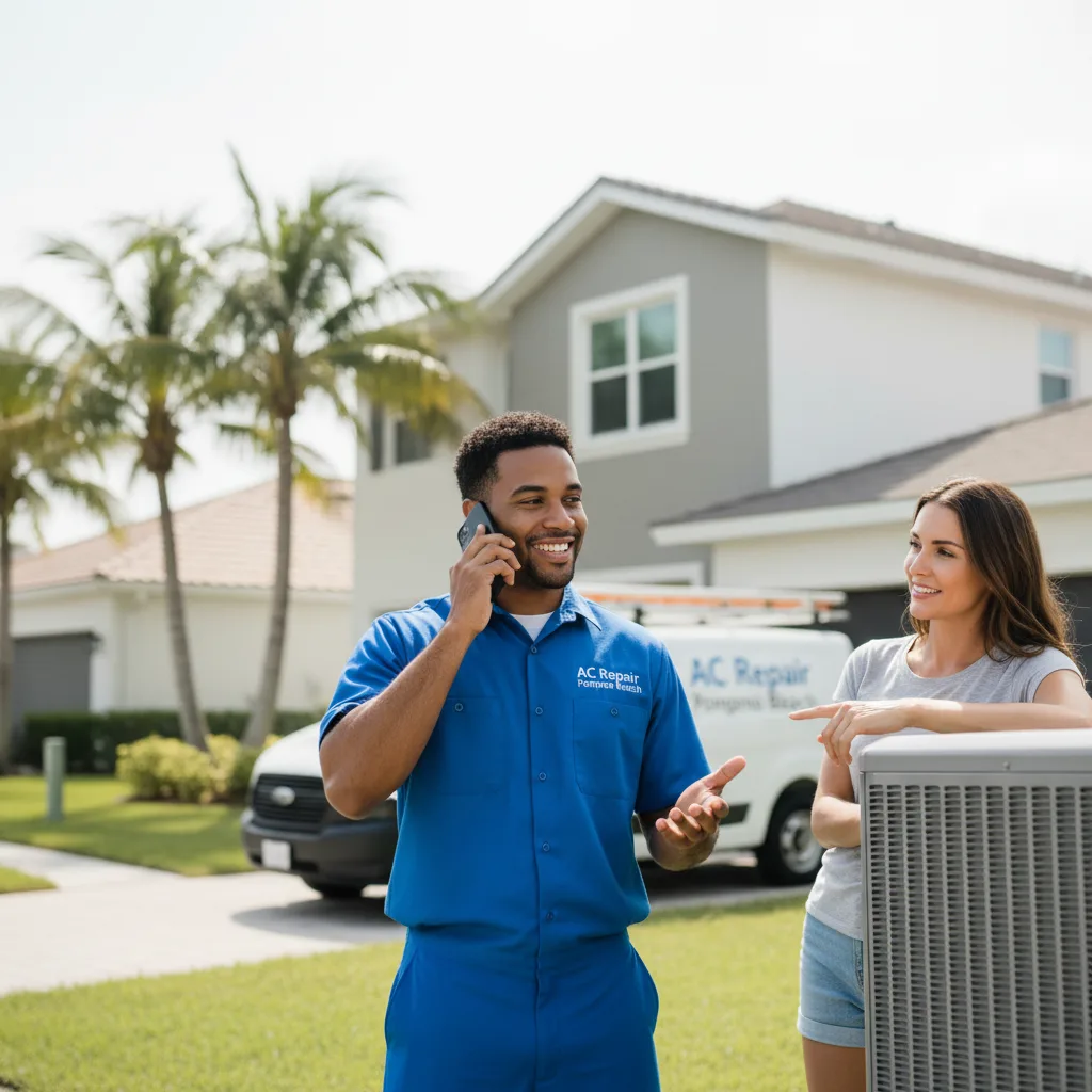 AC Repair Pompano Beach customer support in Oswego